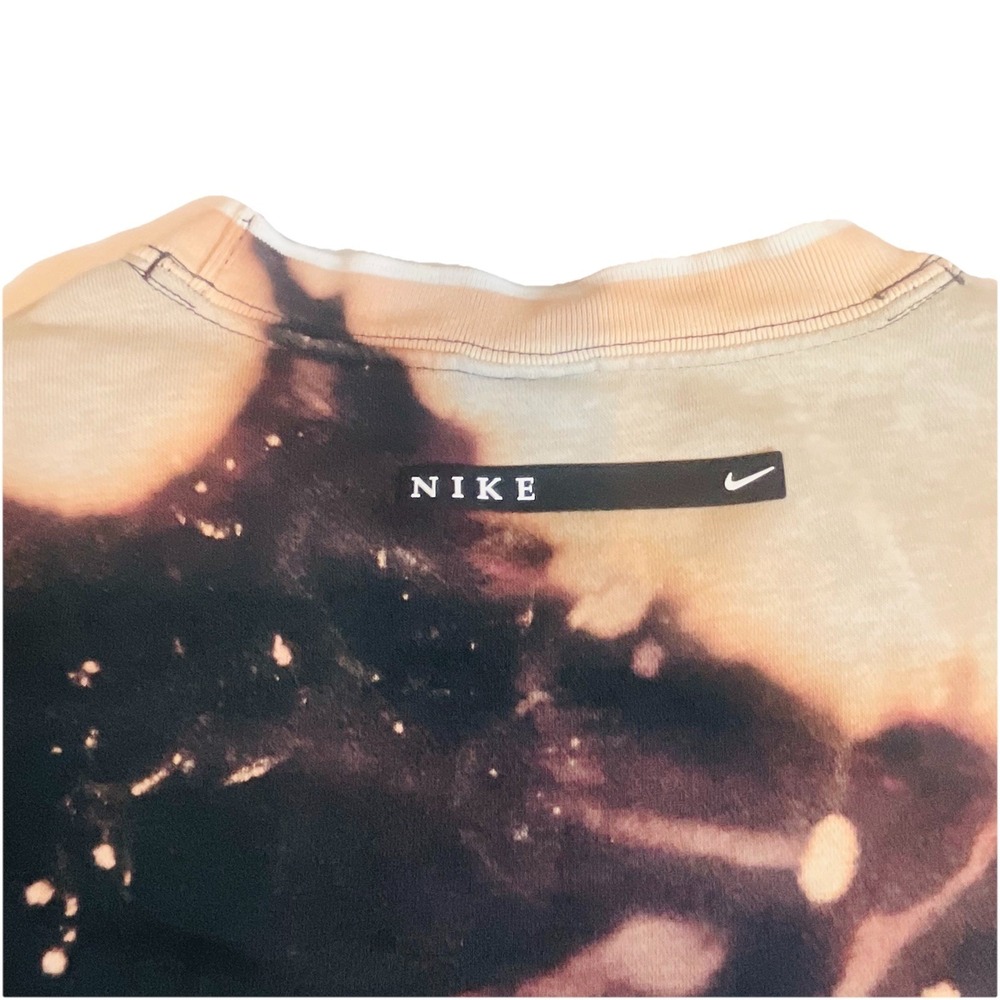 VINTAGE NIKE CLASSIC SWOOSH TIE DYE  STREETWEAR Y2K  SOFT SWEATSHIRT 1990S XL. - Picture 8 of 12